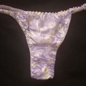 Teen Girls thong panties 100% silk